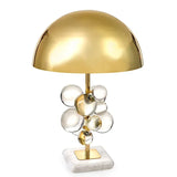 Light Luxury Creative Crystal Table Lamp Colorful Crystal Transparent Bedroom Study Table Lamp Postmodern Table Lamp Room Decor