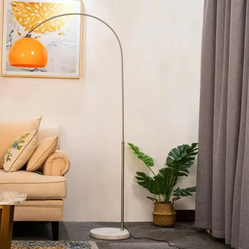 Modern Minimalist Living Room Bedroom Floor Lamp LED Reading Home Decoration Lamp Bed Retractable Cafe Floor Light Mood Lamp LED
