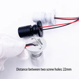 Mini 3V 1W LED Battery Box Spotlight (1-to-2 Splitter Cable) - Small Micro Lamp for Handmade Models, Display Counters & Crafts