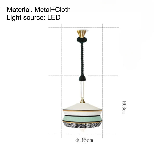 American minimalist hotel/booth/restaurant/living room/homestay/bedroom/tea room/coffee shop/study pendant light