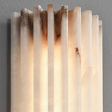 Creative Real Marble LED Wall Lamp - Luxury Art Deco Stone Sconce