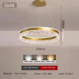 Modern Minimalist Restaurant Chandelier Nordic Luxury Living Room LED Ceiling Lamps Home Decor Designer Bedroom Hanging Lights