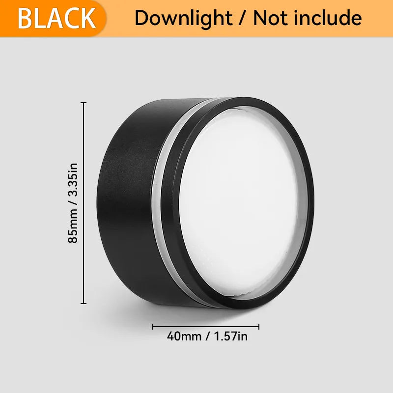 Indoor GX53 LED Spotlight Downlight - 220V Flush Mount Ceiling Lamp