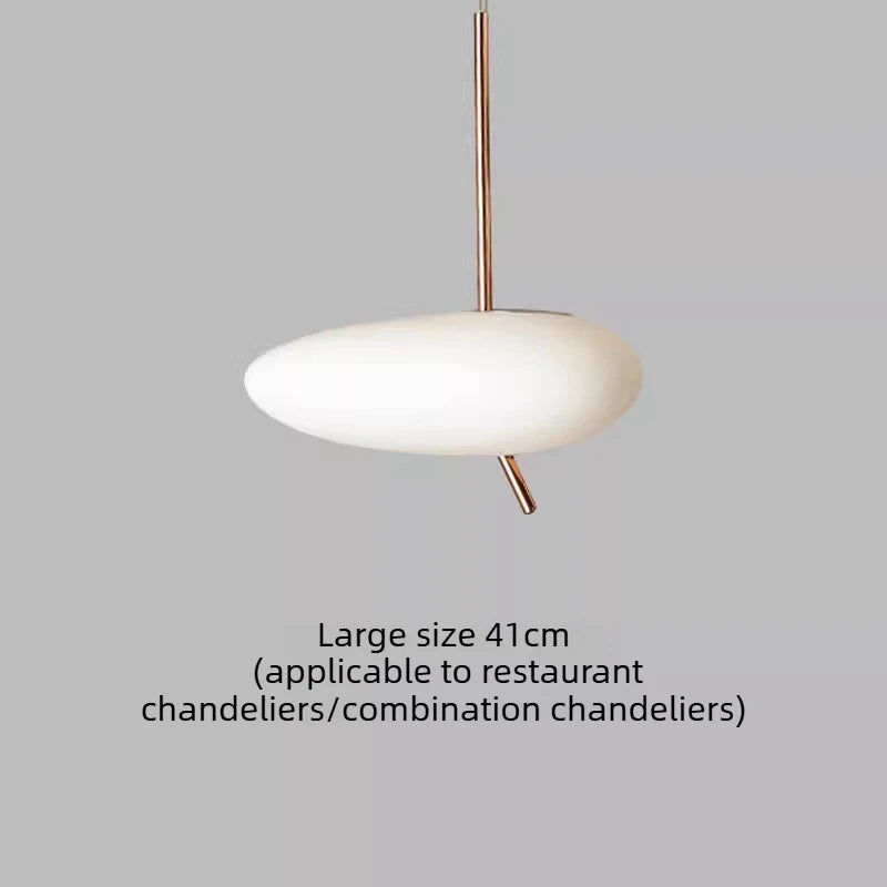 Nordic bedside Pebbles pendant lamp modern Touch Control Oval Pendant Light for hotel hall corridor cafe bar kitchen island lamp