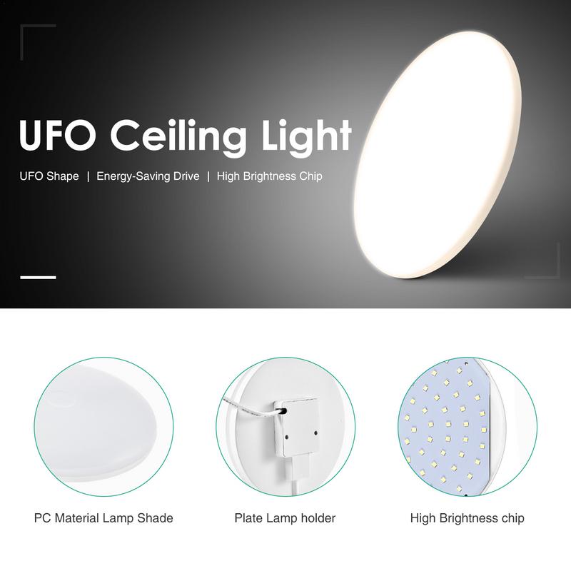 12/18/24/36/50W Led Ceiling Lamp Modern Ceiling Led Ceiling Lamps Round Living Room Bedroom Indoor Kitchen Lighting Lamp