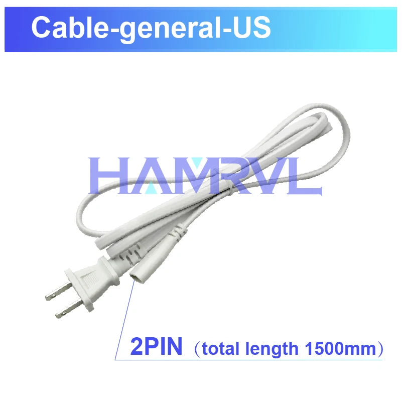 DIY Hexagon Garage LED Tube Accessories & Connector Set (110-240V) - Suspension Wire Cable Kit for Honeycomb Workshop & Barber Shop Lighting