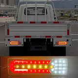 2Pcs LED Taillights Assembly - Universal Turn Signal Brake Stop Reversing Light