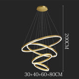 Nordic home decoration, stair chandelier, living room and dining room Pendant lights, ceiling light, indoor lighting