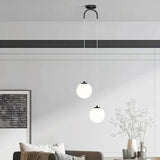 Modern Glass LED Pendant Lights for Dining Room Bedroom Pendant Lamp G9 Bulb Indoor Restaurant Bar Decor Hanging Lamp