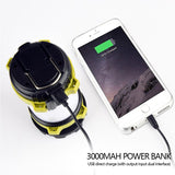 F2 Portable Rechargeable Led Lamp Tent Search Lantern Outdoor Light Fishing Camping Equipment Gadgets Light Usb Torch Flashlight