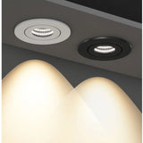 Dimmable Led Downlight COB Ceiling Spot Light 3w 85-265V Recessed Indoor Ceil Lamp Angle Adjust Under Cabinet Jewellery Wardrobe