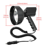 7inch -9 inch Xenon Lamp Handheld Camping Hunting Fishing Spot Light Spotlight Off Road Car Light Bar Led Working Lights 12v 24v