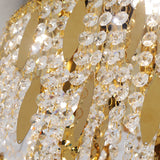 Luxury Crystal Led Ceiling Lamp Modern Chandelier Living Dining Room Pendant Light Hanging Lustre Home Decor Fixture