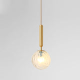 Nordic Colored Glass Pendant Lights Modern Simple Glass Art Hanging Lamp Restaurant Bar Sus pendent Bedroom Bedside Lamp Fixture