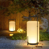 Nordic Creative Floor Lamp White Acrylic Living Room Bedroom Hotel Garden Modern LED Standing Lamp Home Decoration Lighting