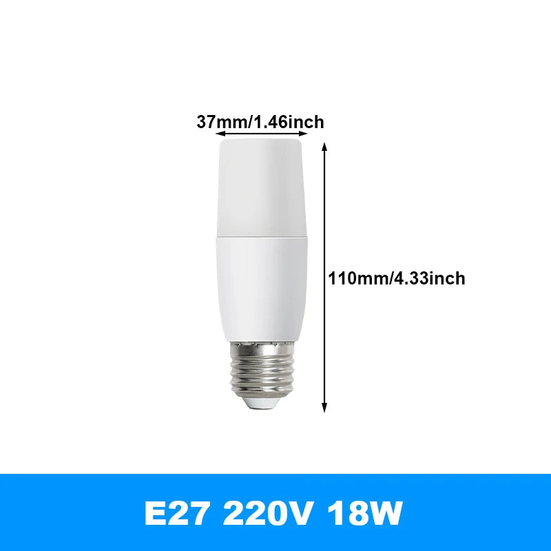 E27 Energy-Saving LED Light Bulb (9W-38W) - AC 220V High-Brightness Home Lamp