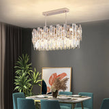 2025 New Modern High-End Light Luxury Crystal Chandeliers for Living Room Dining Bedroom Indoor Decor Lighting Lustres Fixtures