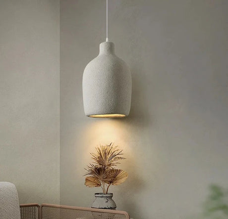 Nordic Wabi-Sabi Style Led E27 Pendant Lights Luster Dining Room Minimalism Lamp Home Decor Light Bar Loft Pendant Lamp Fixtures