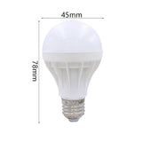 3/5pcs Led Bulb Screw Plastic Bulb Energy-Saving  Lamps 3w 5w 7w 9w 12w 15w E27 Ac 220v Real Power Led Lamp Living Room Home Led