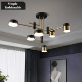 Modern Home Decoration Pendant Light Simple Fashionable Nordic Black Gold Led Lamp Living Room Dining Bedroom Salon Chandeliers