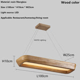 Minimalist Wabi Sabi Dining Room Rectangle Pendant Lights Coffee House Bar Bedroom Lamp Nordic New Style Dining Table Chandelier