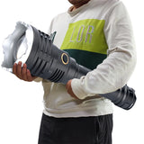 The Most Brightest Led Flashlight XHP110.2 16-core Power Bank 10000mah Torch Usb Rechargeable 21700 Battery Zoomable Lantern 50W