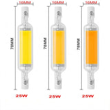 R7S 118MM 50W Superbright LED Powerful Spotlight 78mm118mm AC220V 110V COB Lamp Bulb Glass Tube Replace Halogen Lamp Light