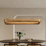 Minimalist Wabi Sabi Dining Room Rectangle Pendant Lights Coffee House Bar Bedroom Lamp Nordic New Style Dining Table Chandelier