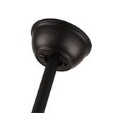 52” Retro Industrial Ceiling Fan 5 Light with Metal Lampshade and Remote Control for Living Room