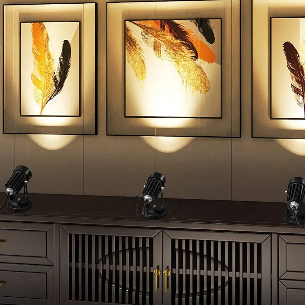 LED Dimming And Color Matching Timing Indoor USB Plug-In Spotlight Wall Projection Flower Bed According To The Tree Plug-In Lamp