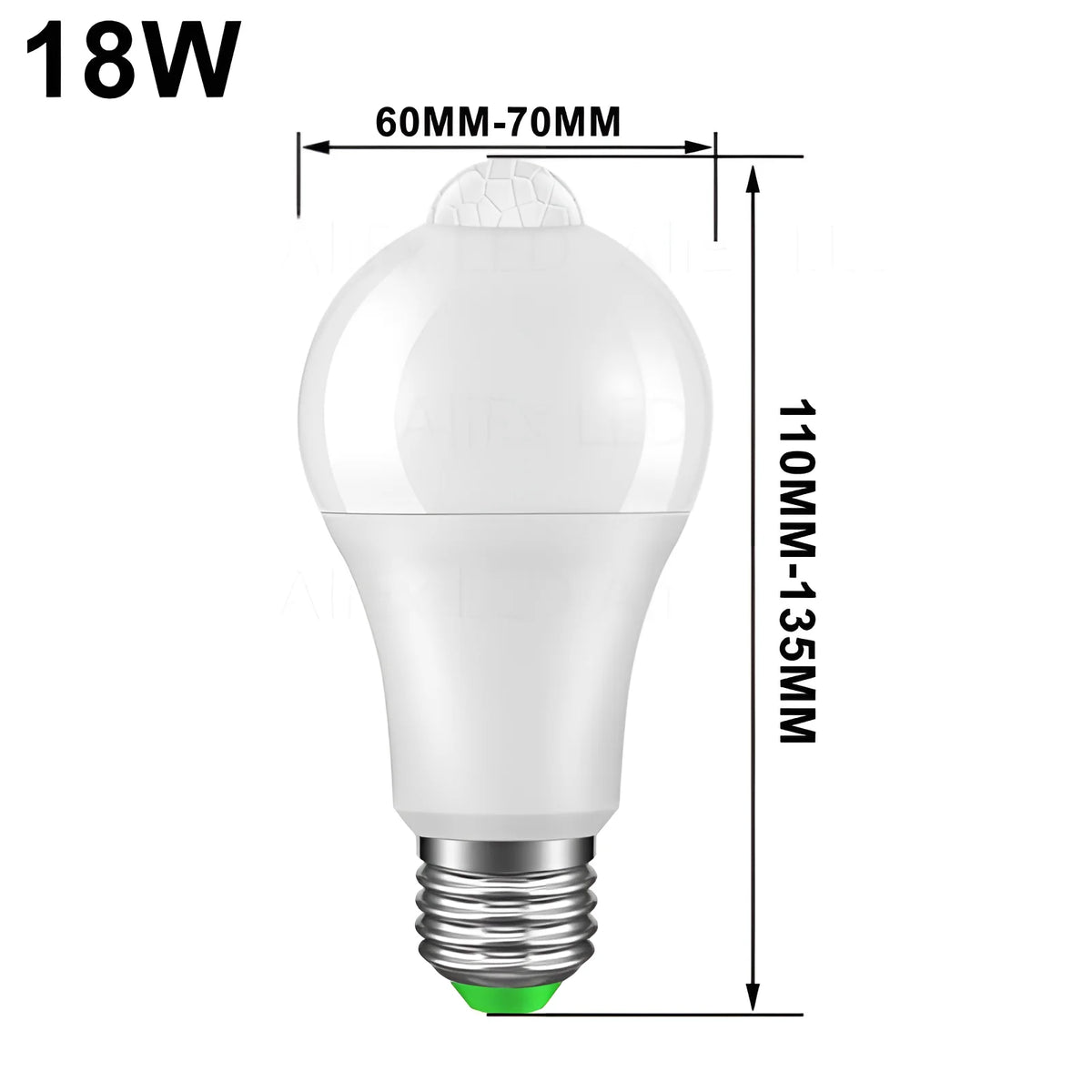 2024 NEW LED Motion Sensor Light E27 20W 18W 15W 10W LED Lamp Auto Smart Infrared Bulb Energy Saving Bombillas Home 220V 110V