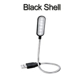 Mini Flexible USB LED Book Light - Portable Reading Lamp for Laptop & Power Bank