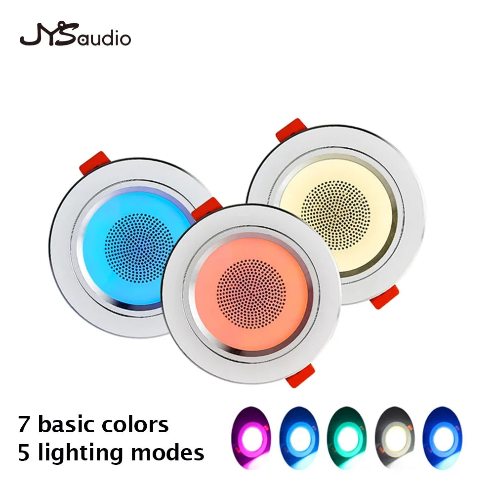 Mini Smart Music LED Ceiling Lights Modern APP Control Bedroom Kitchen Lighting Audio Downlight Bluetooth-compatible Music Lamp