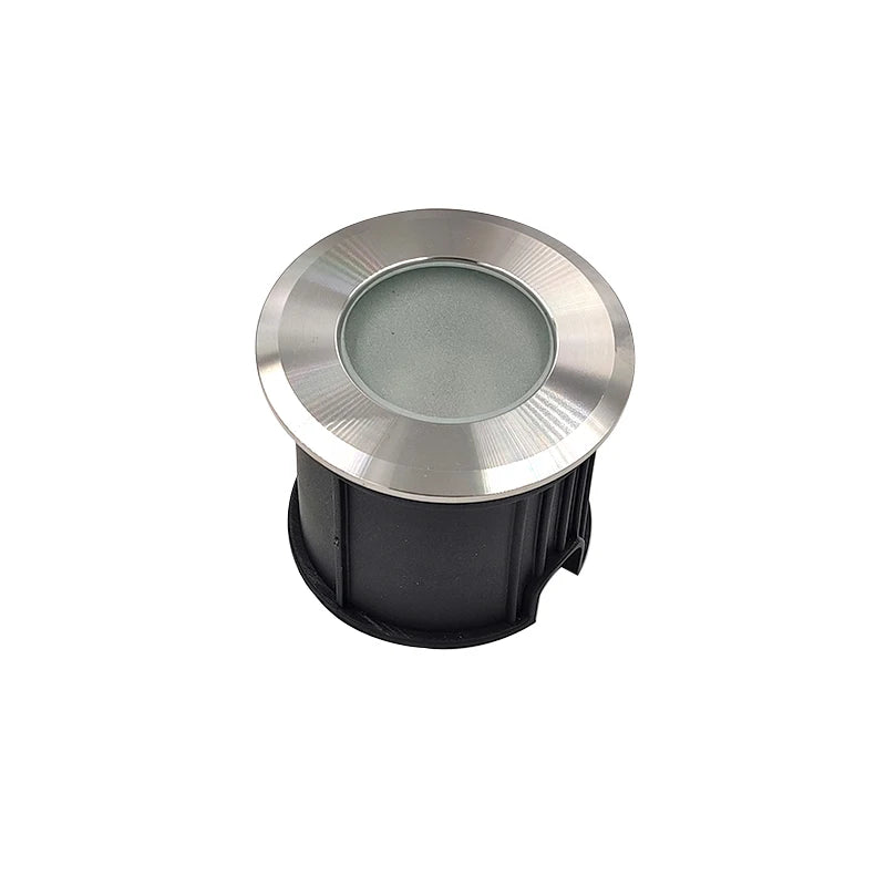 Waterproof Outdoor LED Light, Stainless Steel IP68 Terrace and Garden Ground Light, RGB RGBW, Recessed in Ground Lamp 12V/24V 2W