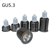 10pcs/lots LED Spotlight GU10 GU5.3 E27 E14 MR16 Dimmble lamps 6W 9W 10W 12W COB 110V 220V DC12V led Bulbs spot home lighting