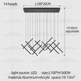 Nordic Pendant Light Modern Living Room Dining Table Lighting Lounge Hanging Restaurant Attic Chandelier Bedroom Ceiling Lamp