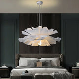 Nordic Lamps Modern Acrylic Flower Chandelier Multi-layer LED Pendant Lamp Dining Room Bedroom Creative Indoor Lighting Fixture