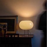 Buds table lamp Retro White Glass Desk Light Romantic Nordic Home Living Room Dining Table Study Bedroom beside mooding lamp