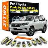 Car Accessories LED Bulb Interior Light Kit For Toyota Land Cruiser 70 80 100 200 Prado 90 120 150 FJ Cruiser 1990-2021