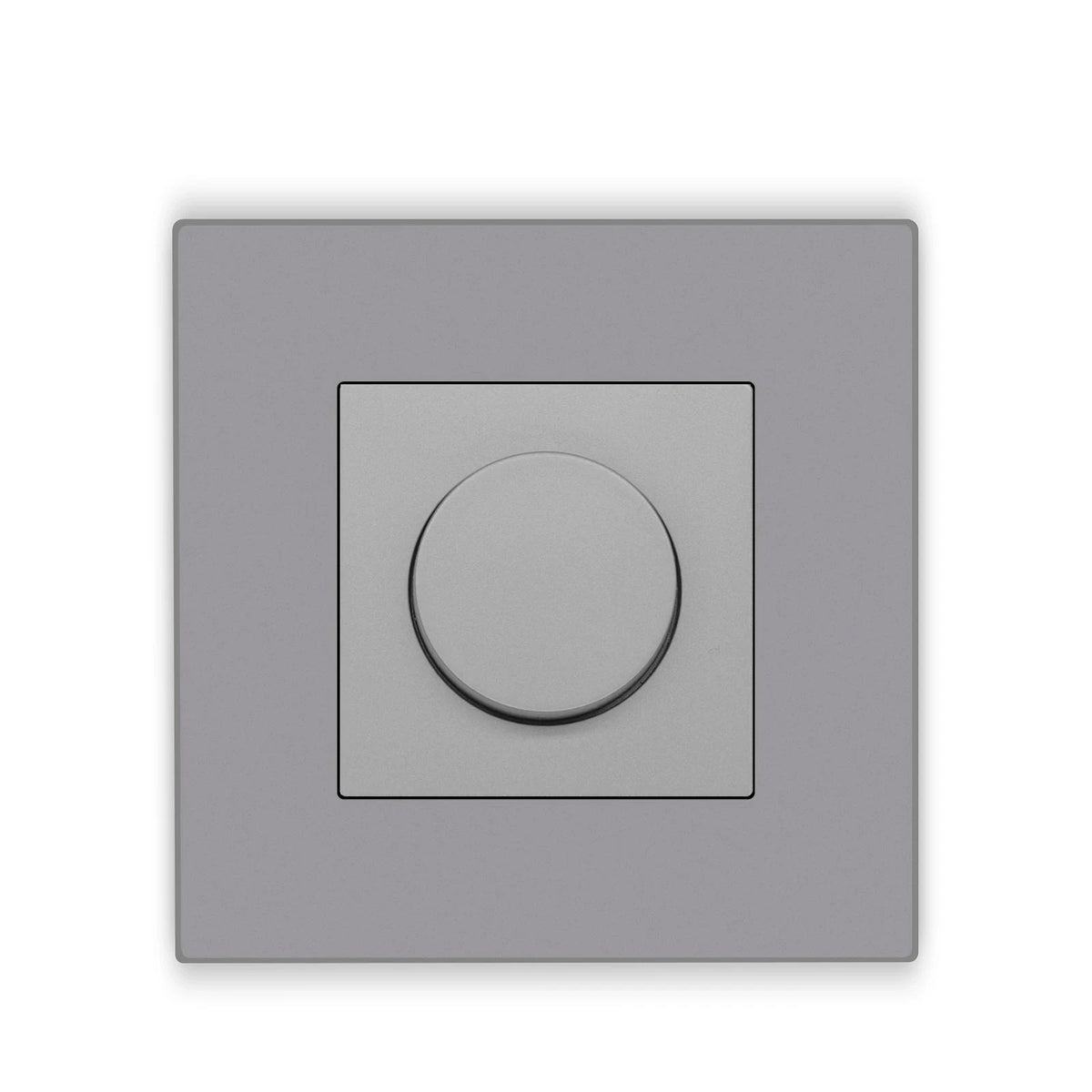 Dimmer Light Switch Rotary Knob Glass Mechanical LED Dimmable Wall Mounted Switches EU Standard Switches