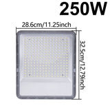 LED Flood Light Outdoor Spotlight (10W–100W) 220V - 6500K Daylight IP66 Waterproof Wall Lamp for Garage, Gym & Street