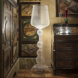 Italy Goblet Acrylic Hollow Indoor Floor Lamp, High-end Living Room Bedroom Exhibition Hall,LED Atmospheric Desk Lamp Home Decor