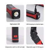 Book Light for Reading in Bed at Night USB Rechargeable Flexible Arm 2 Modes LED Reading Lamps for Repair Travel Camping