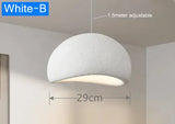 Wabi-Sabi E27 Pendant Light - Nordic Modern Chandelier for Dining Room & Cafe
