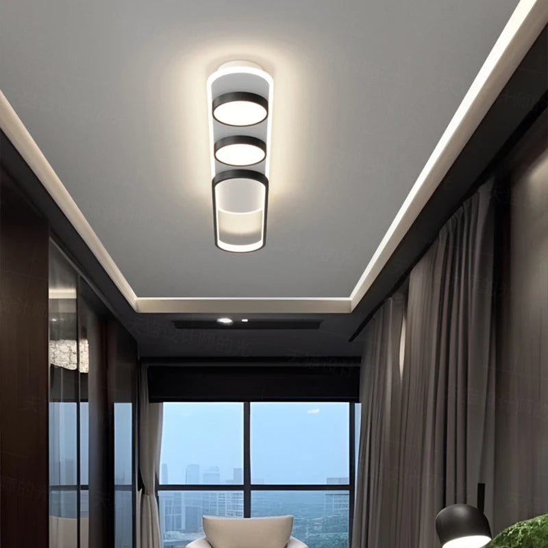 Nordic LED Ceiling Lamp For Bedroom Study Foyer Corridor Cloakroom Simple Indoor Home Decor Ceiling Lamps