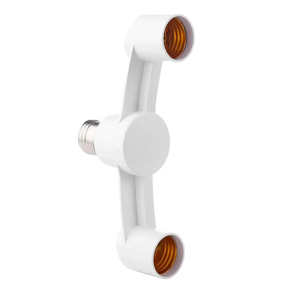 E27 to E27 LED Bulb Lamp Holder 2 in 1/3 in 1/4 in 1/5 in 1 E27 Base Socket Splitter LED Lamp Socket Light Bulb Adapter Holders