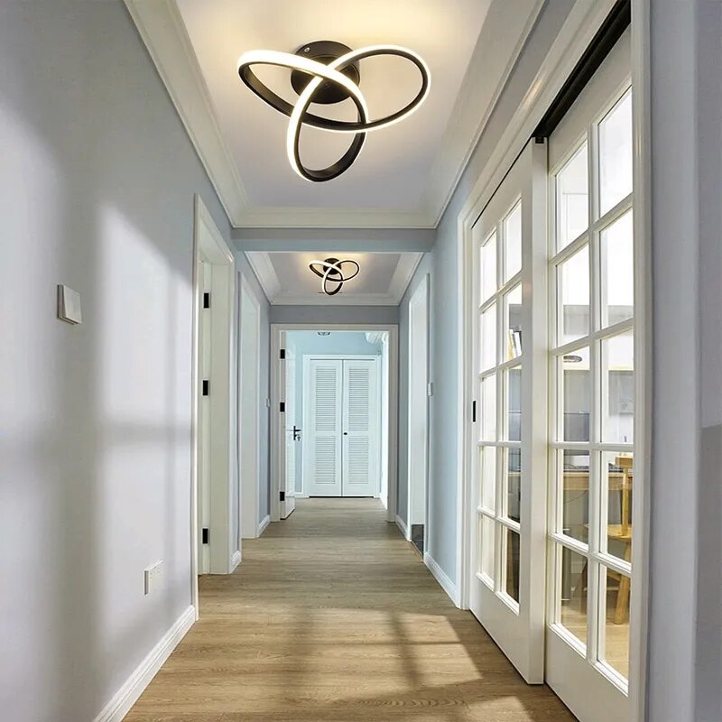 Modern LED Aisle Ceiling Lights Corridor Light Balcony Lights Led Surface Mounted for Bedroom Living Room Nodic Home Lighting