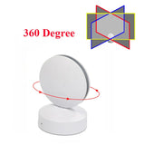 LED Wall Light Lamp IP67 Waterproof Spotlight RGB Window Sill Lamp Home Garage Door Corridor Hall Gallery Hotel Aisle Decorate