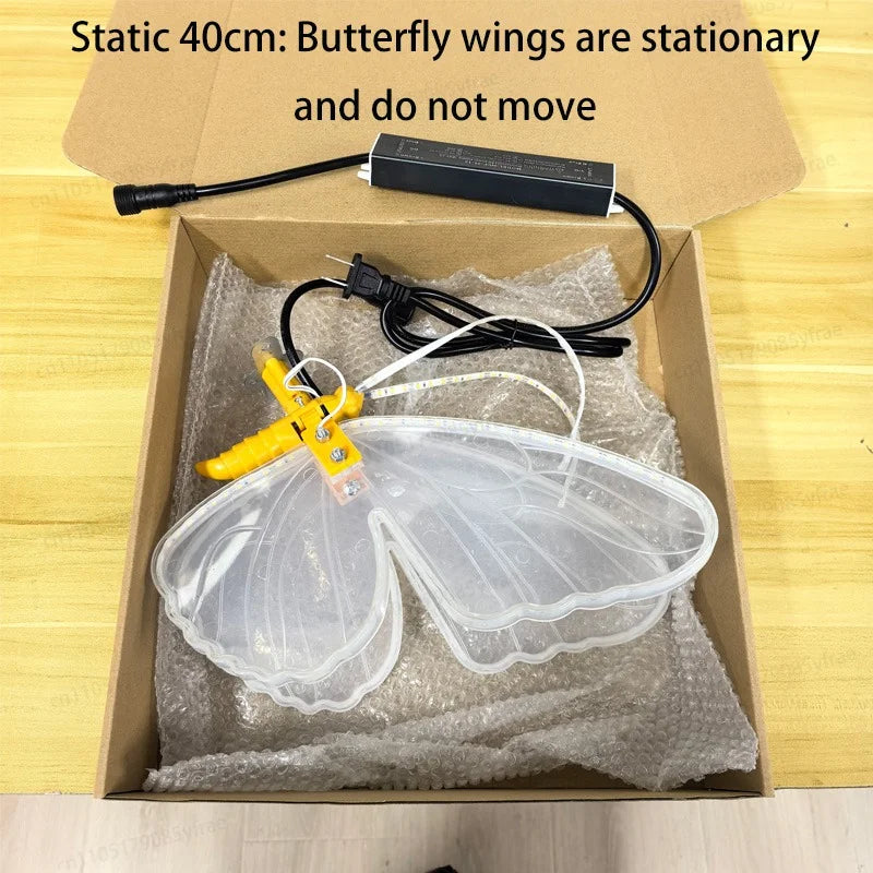 Butterfly Lights LED Butterflies Simulation Dynamic Static Butterfly Lights for Outdoor Home Decor Wedding Party DIY Decorations