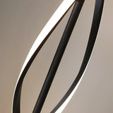 Nordic RGB LED Floor Lamp - Postmodern Spiral Corner Light for Living Room
